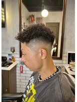 バーバーブロス 長堀店(BARBER BROS) 【BarBerBROS】スキンフェードカット バーバー ハリガネパーマ