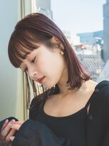 ロウ 銀座(RAW)&nbsp;顔周りカット　くびれボブ　ショートカット