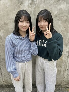 エレマルヤマ(ele maruyama) 《小田紘輝&長田翼》女子高生カット/髪質改善縮毛矯正