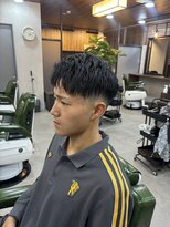 オールマンバーバーショップ 流山おおたかの森(Allman Barbershop)&nbsp;MEN’S/ニュアンスパーマ/ニュアンスウルフ/流山おおたかの森