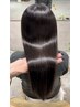髪質改善ストレート￥16000→12000[新潟駅/新潟駅南/髪質改善/レイヤーカット]