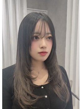 ドレープ(DRAPE)の写真/憧れのミディアム・ロングへ導く◎女性らしさを引き立て、あなただけの美しいシルエットを叶えます♪