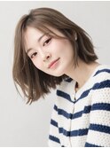 透明感グレージュ/髪質改善ストレート/タンバルモリ/心斎橋