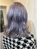 テーラヘアー 北越谷店(TELA HAIR)&nbsp;【色落ちがキレイ＊ペールラベンダーカラー】
