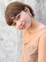 シトリ(ShitoRe) 【大人可愛い】透明感ハイトーン×愛され丸みショート