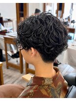 プリズム ヘアーデザイン みずほ台店&nbsp;刈り上げショート×スパイラルパーマ