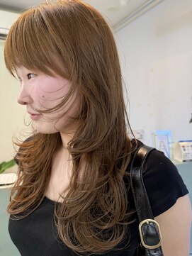 キートス 高知店(kiitos) ミントベージュ×ルーズレイヤー◎