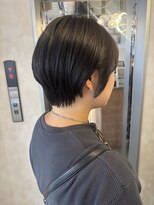 フィエルウメダ(Fier umeda)&nbsp;耳掛けshort◎暗めグレージュ◎