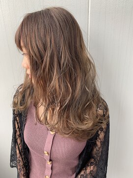 ヘアスタジオニコ(hair studio nico...) ハイライトバレイヤージュ