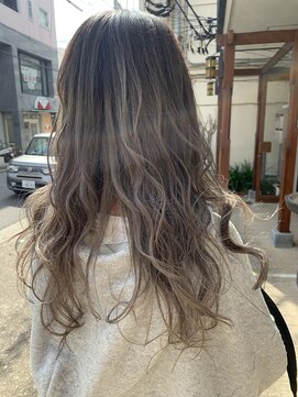 ジェービーヘア 稲毛(jb hair) 30代40代人気☆アッシュブラウングラデーションカラー【稲毛】