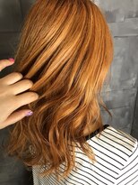 ヘアサロンエム 大宮東口(HAIR SALON M)&nbsp;デザインカラー/厚めバング/ローライト/スリークボブ