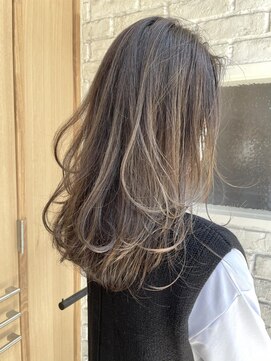 ニア 清澄白河(nir) 〈清澄白河 半個室〉レイヤースタイル/ハイライトベージュ