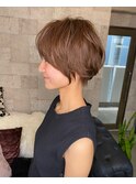 丸みショート