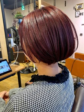 ノア 大宮店(Noa) 大人かわいい/ボブ/ミルクティーベージュ/カット+カラー