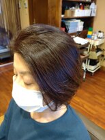 ヘアーリゾートカタカタ Hair Resort kata‐kata&nbsp;前下がりボブ