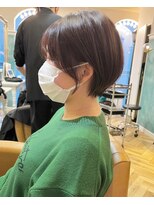 【春日美月】ショートヘア★天使のはねバングで小顔効果
