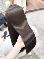 フィーユアンウル 梅田茶屋町(fille en uru.)&nbsp;髪質改善トリートメント×艶ブラウンカラー