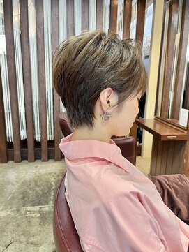 キー(kｅｙ) 簡単スタイリングなショート