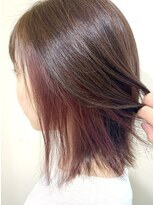 アズール 草加(azule)&nbsp;イヤリングカラー　コーラルピンク