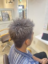 ヘアーフィールド(Hair Field) 大学生カット　ダブルカラー