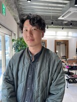 アドア 横浜(ADORE)&nbsp;【ADORE横浜】スパイラルパーマ×メンズカット