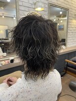 ニューモヘアー 立川(Pneumo hair)&nbsp;「ウルフ×ハイライト×パーマ」