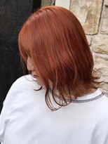 ジェプシー(JPCY)&nbsp;オレンジカラー/オレンジボブ・波巻きボブ