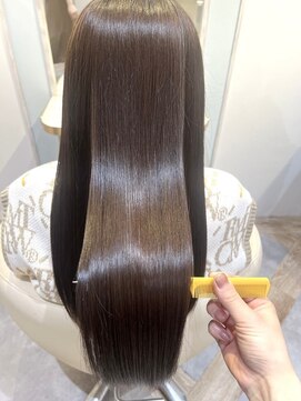 アンド ラ ブランシュ(&.La Blanche) 大宮/髪質改善/ヘッドスパ/ブランジュ/ストレートロング