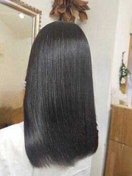 ラジュ(Rju)の写真/髪が喜ぶ極上のヘアケアが豊富◎あなたのお好みの仕上がりを選べる”N.ケラリファイン”で、憧れの質感に♪