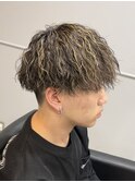 新潟ツイストスパイラル　新潟メンズパーマ　マッシュパーマ