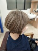 前下がりショートボブ