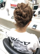 ビューティサロン東京堂 高めのアップ