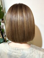 ル コワン ククー(Le coin coucou) てっぱんボブ×ハイトーンカラー