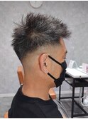 メンズ　フェードカット