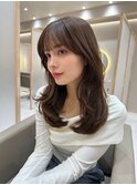 髪質改善＊顔周りレイヤーくびれヘアロング＊【Zina銀座中央】