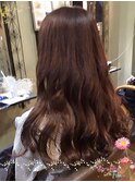 ロング巻きスタイル