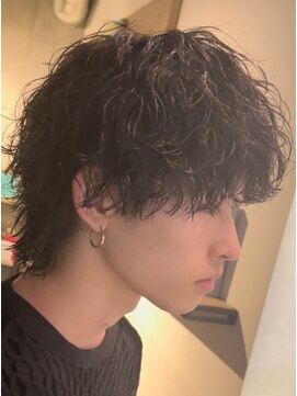 テン 心斎橋(tenn.) 心斎橋フェザーパーマメンズパーマツイストスパイラルパーマ◎