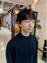 メンズサロンバムオム 名古屋栄店(MEN’S SALON BAMM HOMME)&nbsp;マッシュショートにニュアンスパーマ【坂根】