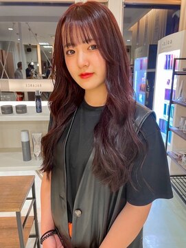 アンドファインヘアービューティー(AND FINE hair beauty) カシスピンク