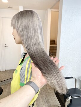 ミーム 原宿 表参道(meme) ◎ブロンドハイトーンカラーデザインカラーアンブレラカラー金髪