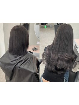 【最新シールエクステ40本￥9900円】エクステ×カラー×カット同時施術可♪[大阪梅田駅/ブリーチ]