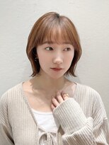 ロンド レグリーズ 立川(Lond leglise)&nbsp;ミニウルフレイヤーカット顔周り前髪韓国ショートボブ/立川