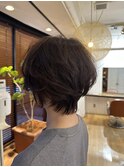 大人可愛い×ふんわりマッシュショート