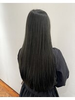 アンソル オブ リシェール(N'SOL of RICHAIR)&nbsp;グレージュ/くびれヘア/ハイライトカラー