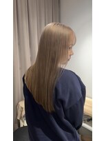 ミチ(mich) ミルクティーベージュ/くすみベージュ/透明感カラー