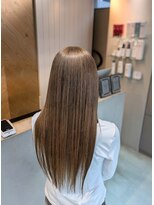 エイト 沖縄豊崎店(EIGHT toyosaki) 【EIGHT 豊崎】お客様スタイル…ミルクティーグレージュ…