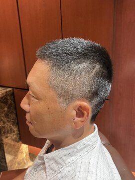 ヘアモード キクチ 銀座店 銀座　理容室　ベリーショート　夏ならとことん短く！