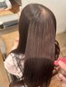 ケラチン×サラサラになるストレート+艶カラーTR付き￥30,000
