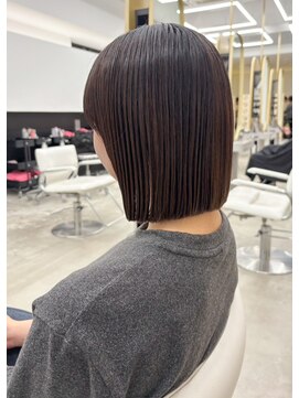 ノエ ナゴヤ(NOE NAGOYA) ミディアム/ショート/ボブ/髪質改善/縮毛矯正/名駅y43