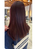 ルーム プロデュースドバイ アミカ(Room produced by Amica) ブリーチ無しレッドカラー